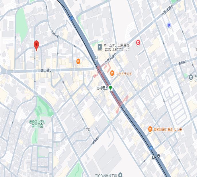 【板橋区志村坂上 居抜き物件】駅徒歩4分／1階角地16坪カフェ居抜き／初期費用70万円以下で飲食店開業可能